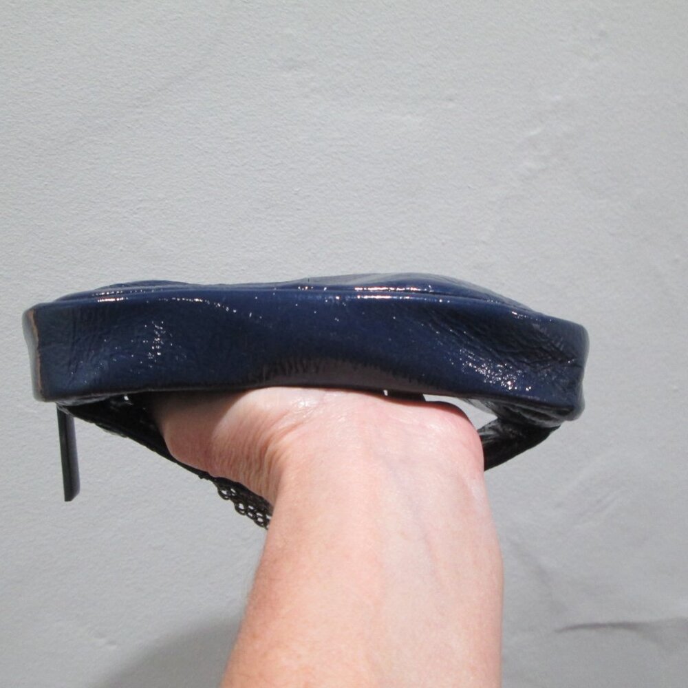 Hobo International Navy Patent Clutch - Picture 3 of 8